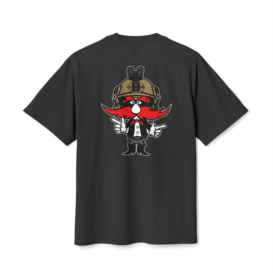 RR Red Raider - Oversized Faded Tee